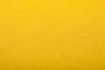 Naklejka premium Texture of yellow fabric smoothed.