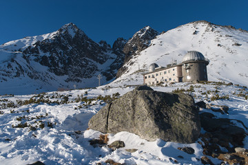 Observatory in High Tatras Skalnate pleso - Lomnicky stit - High Tatras - Slovakia - 133332198