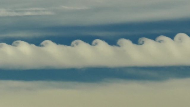 Rare Breaking K-H Waves