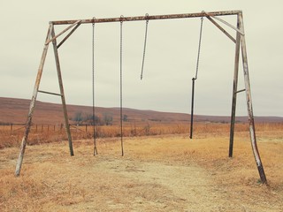 Abandoned Swingset - 133334769