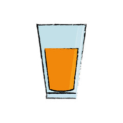 delicious orange juice icon vector illustration graphic design