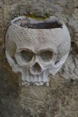 stone skull
