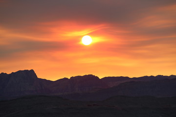 Red Rock Sunset 2016 Las Vegas NV