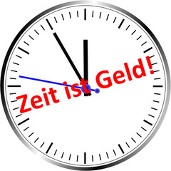 Time is money Zeit ist Geld  170114-05