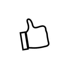 hand like thumb up icon vector illustration graphic design