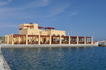 Fototapeta na wymiar Limassol Marina in Cyprus