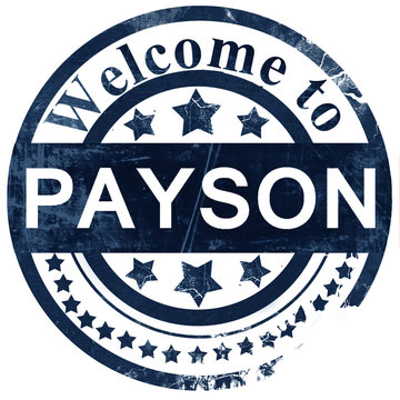 payson stamp on white background