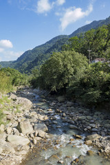 The beautiful Country side landscape of Wulai