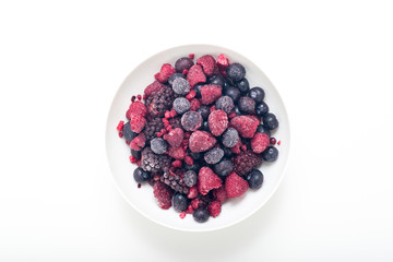 frozen berry mix