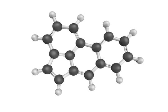 Acenaphthylene,a polycyclic aromatic hydrocarbon. It is a yellow