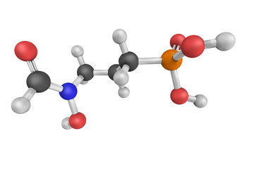 Obraz premium Fosmidomycin, an antibiotic used in anti-malarial drugs, origina