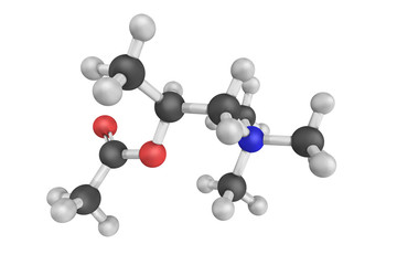 Methacholine in chloride form. A synthetic choline ester that ac