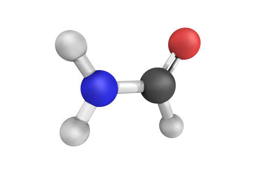 Formamide, also known as methanamide, a clear liquid and a solve