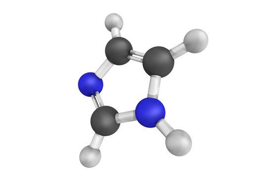 Imidazole is an organic compound which formes a ring ring system