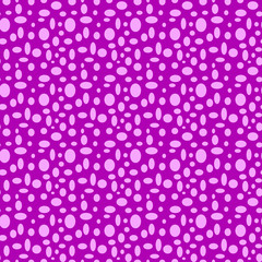 Seamless lilac pattern with light lilac polka dots in different sizes as a background - Eps10 vector graphics and illustration