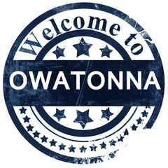 owatonna stamp on white background