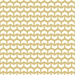 Geometric pattern with white arrows. Seamless abstract background