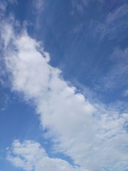 爽やかな雲素材