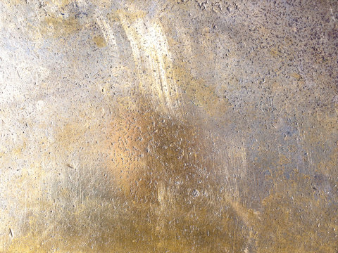 Copper alloy texture close up, made from gold silver and copper
