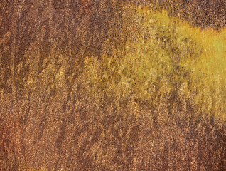 Texture of the old rusty metal.