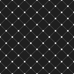 Geometric repeating pattern. Seamless abstract modern texture for wallpapers and backgrounds. Black and white pattern