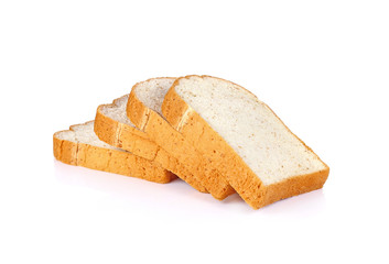 bread isolated on white background