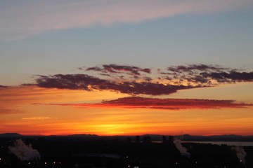 Fototapeta premium Levé de Soleil