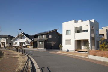 新築分譲住宅街