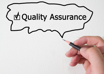 Quality Assurance concept 