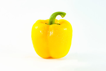 bell pepper isolated on white background