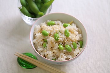 枝豆生姜ご飯