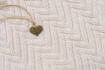 Heart shaped decoration