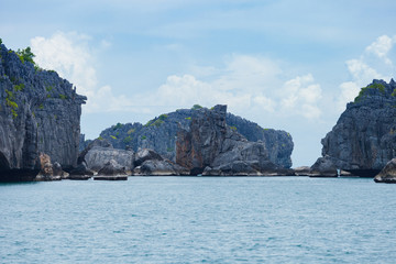 Naklejka premium View of islands from Ang Thong National Marine Park, Thailand