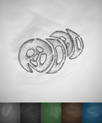 kimpab icon. Hand drawn vector illustration
