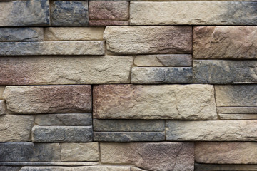 Tiles imitating slits of stone
