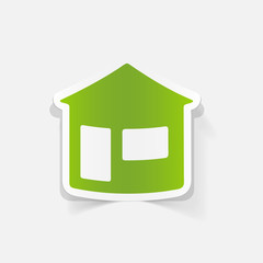 realistic design element: house