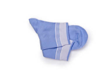 womens socks blue with white stripes 