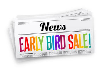 Early bird sale