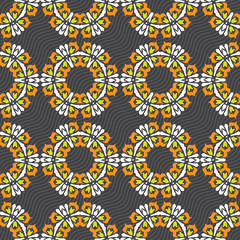 Ornament pattern vector tile