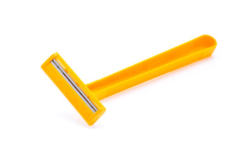safety razor for shaving isolated on white background