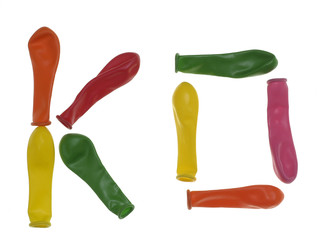 Colourful balloons, ko