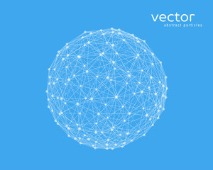 Vector illustration of sphere