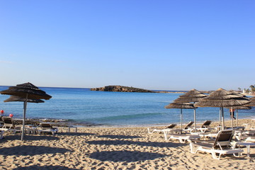 Zypern: Blick vom Strand 