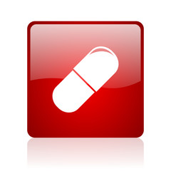 drugs blue bubble icon