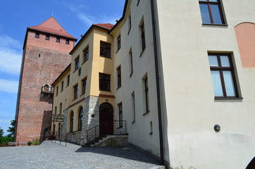 Zamek w Oświęcimiu/The castle in Oswiecim, Lesser Poland, Poland - obrazy, fototapety, plakaty