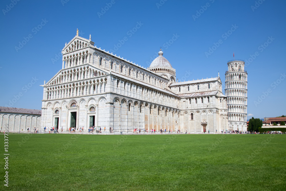 Wall mural leaning tower of pisa