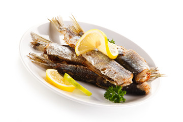 Fried herrings