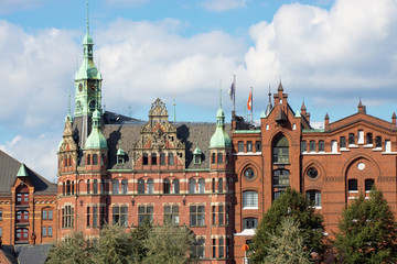 Gebäude in der Speicherstadt Hamburg