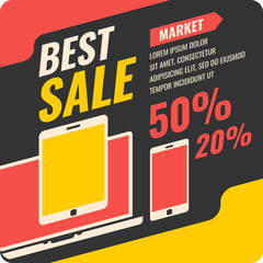 The banner sale of phones and computers