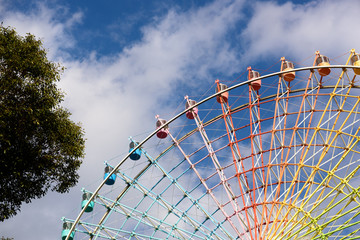 遊園地　観覧車